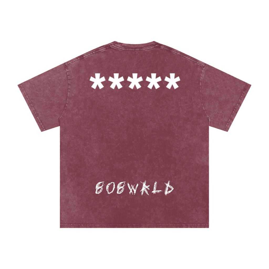808 Washed Oversized Cotton T-Shirt