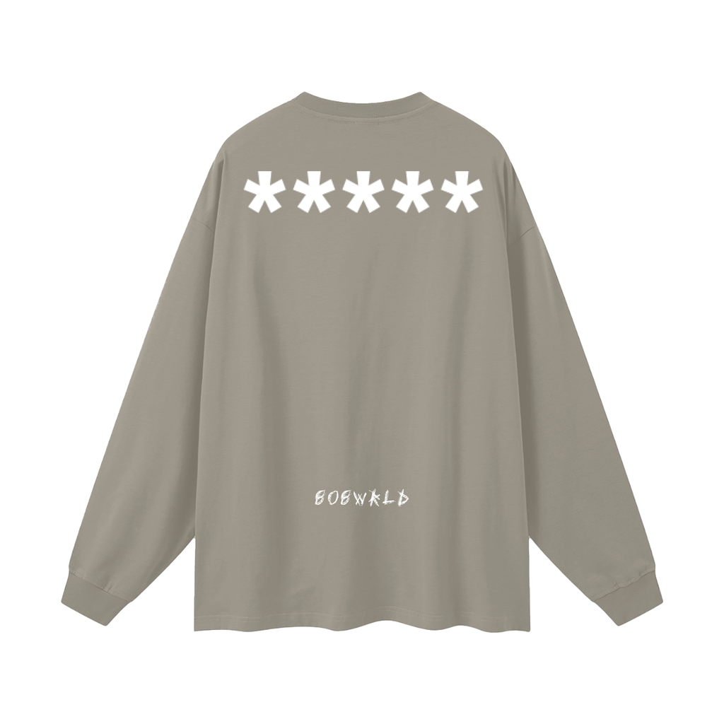 Oversized Long Sleeve 808 T-Shirt