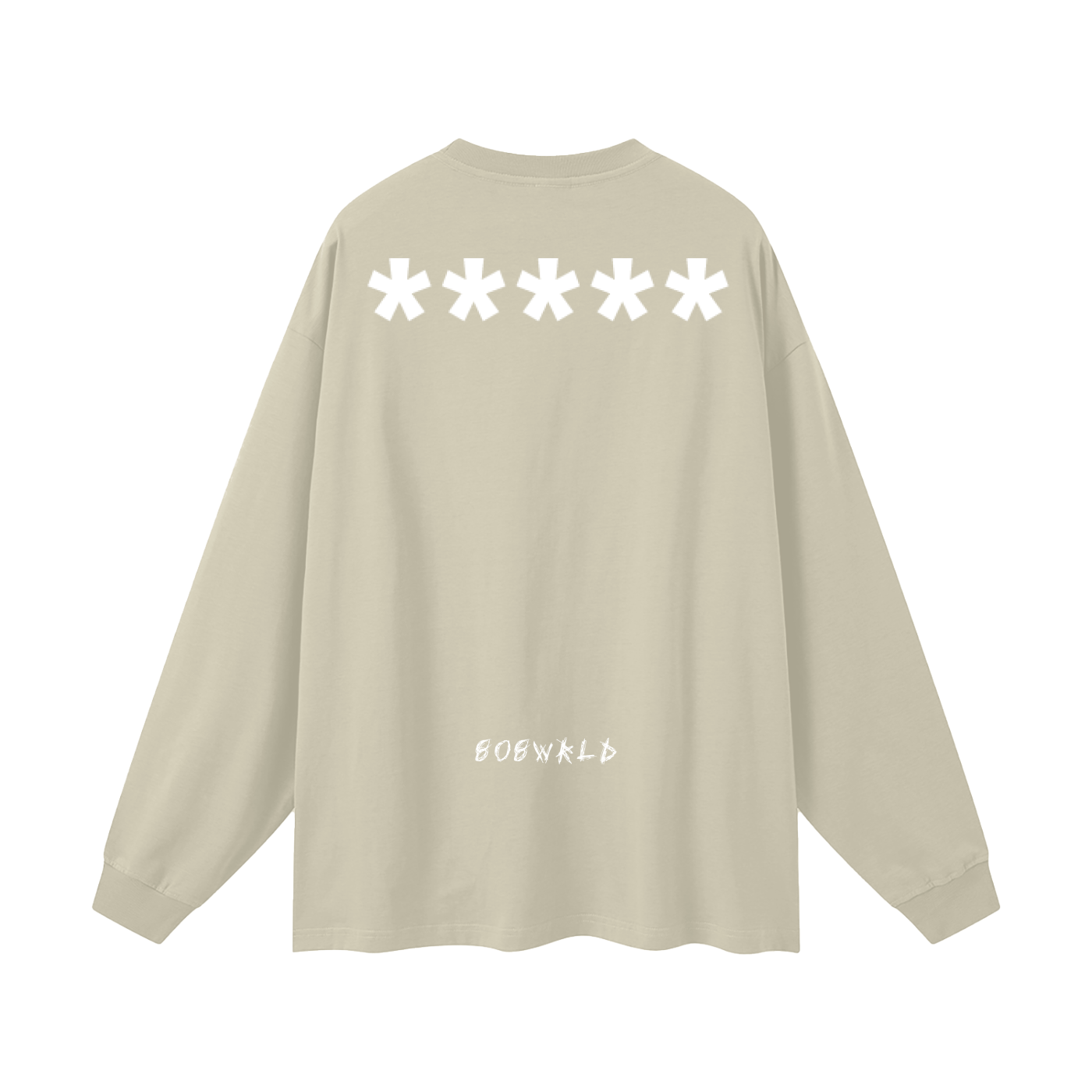 Oversized Long Sleeve 808 T-Shirt