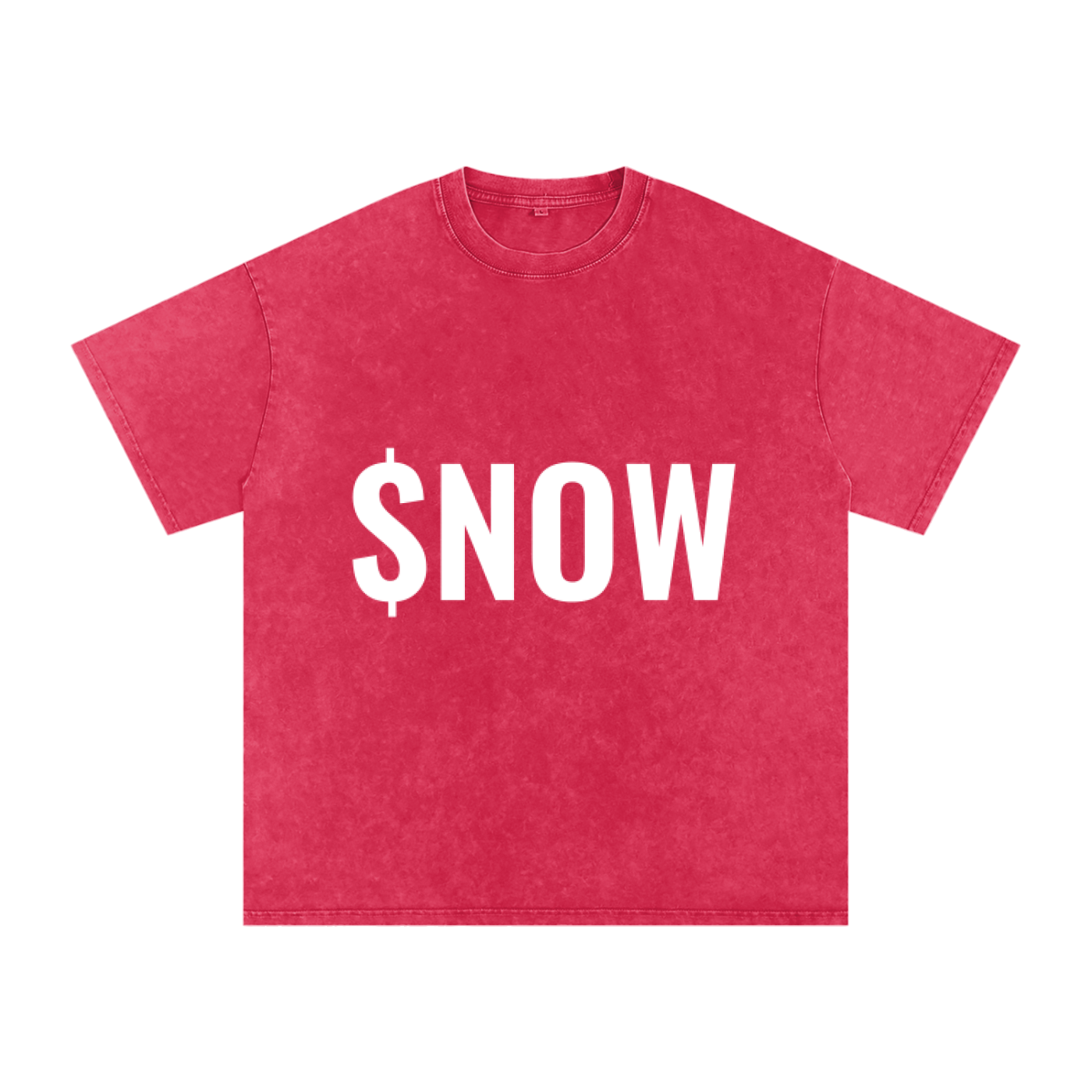 Oversized Washed XO Cotton T-Shirt
