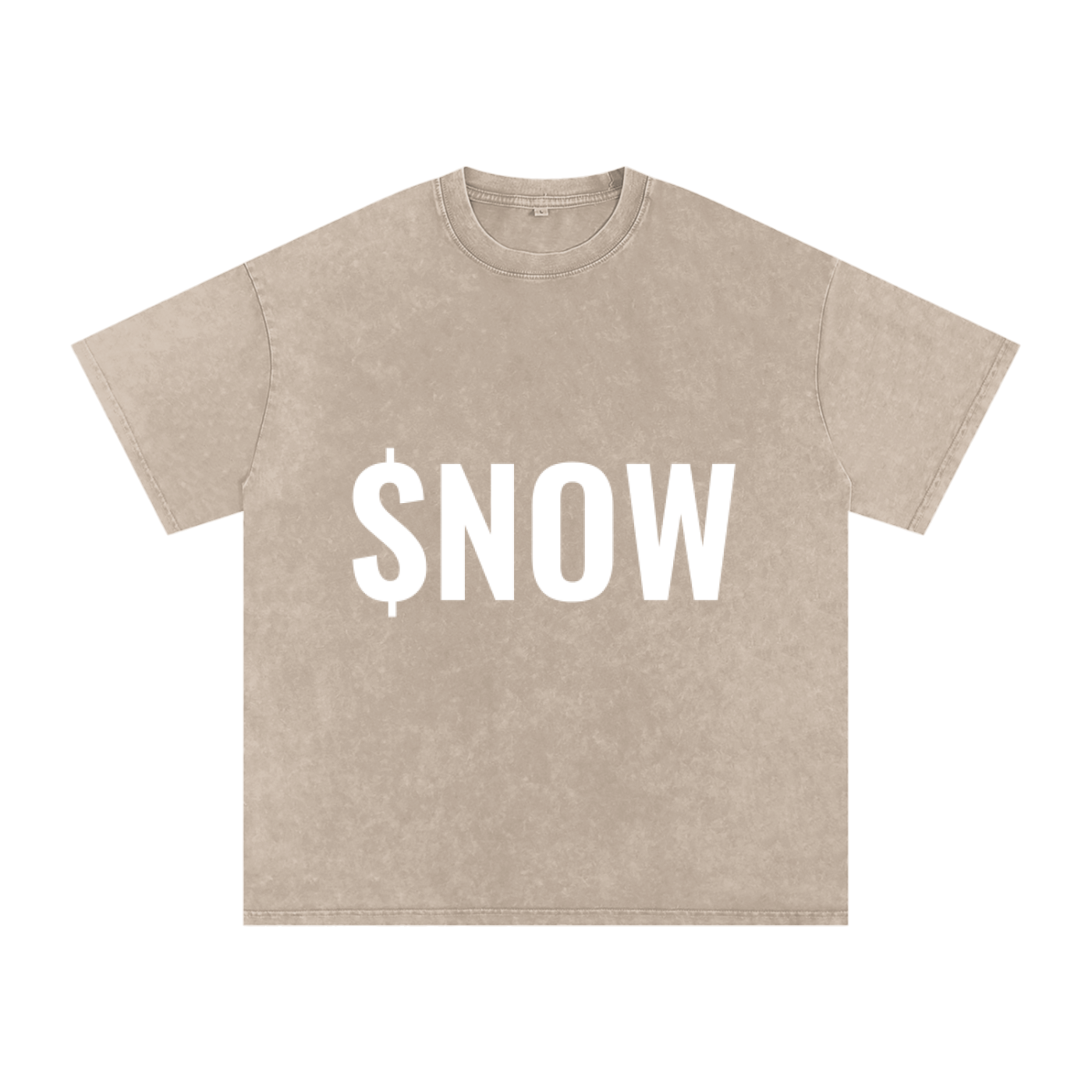 Oversized Washed XO Cotton T-Shirt