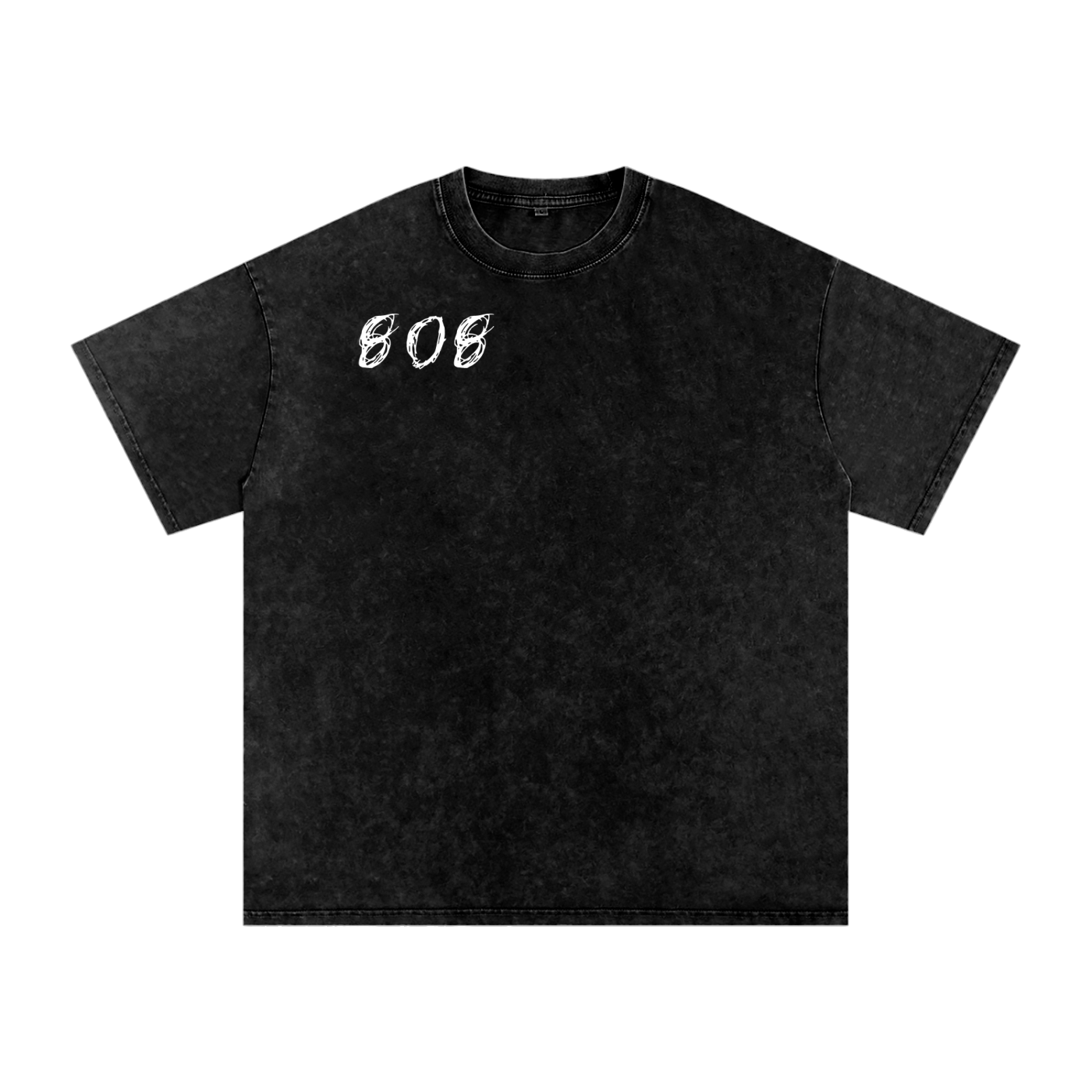808 Washed Oversized Cotton T-Shirt