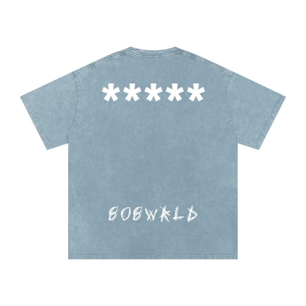 808 Washed Oversized Cotton T-Shirt