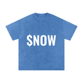 Oversized Washed XO Cotton T-Shirt