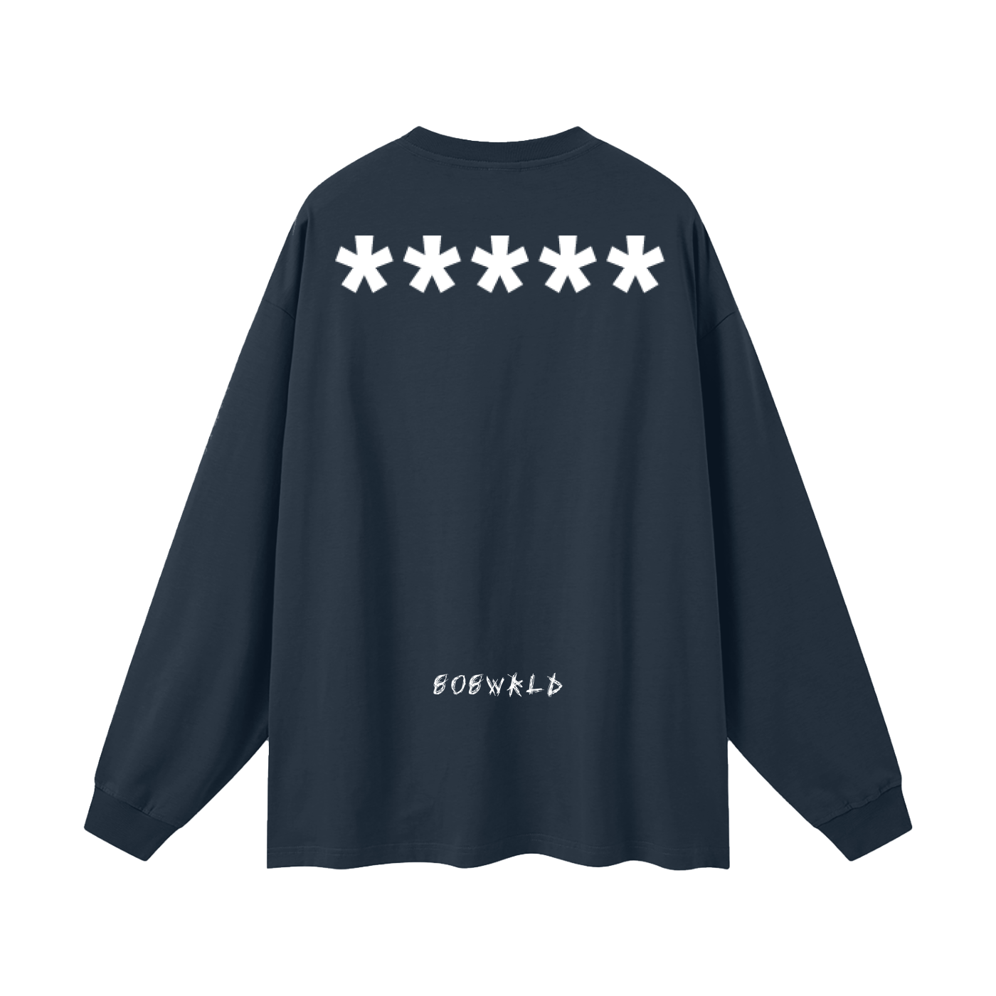 Oversized Long Sleeve 808 T-Shirt
