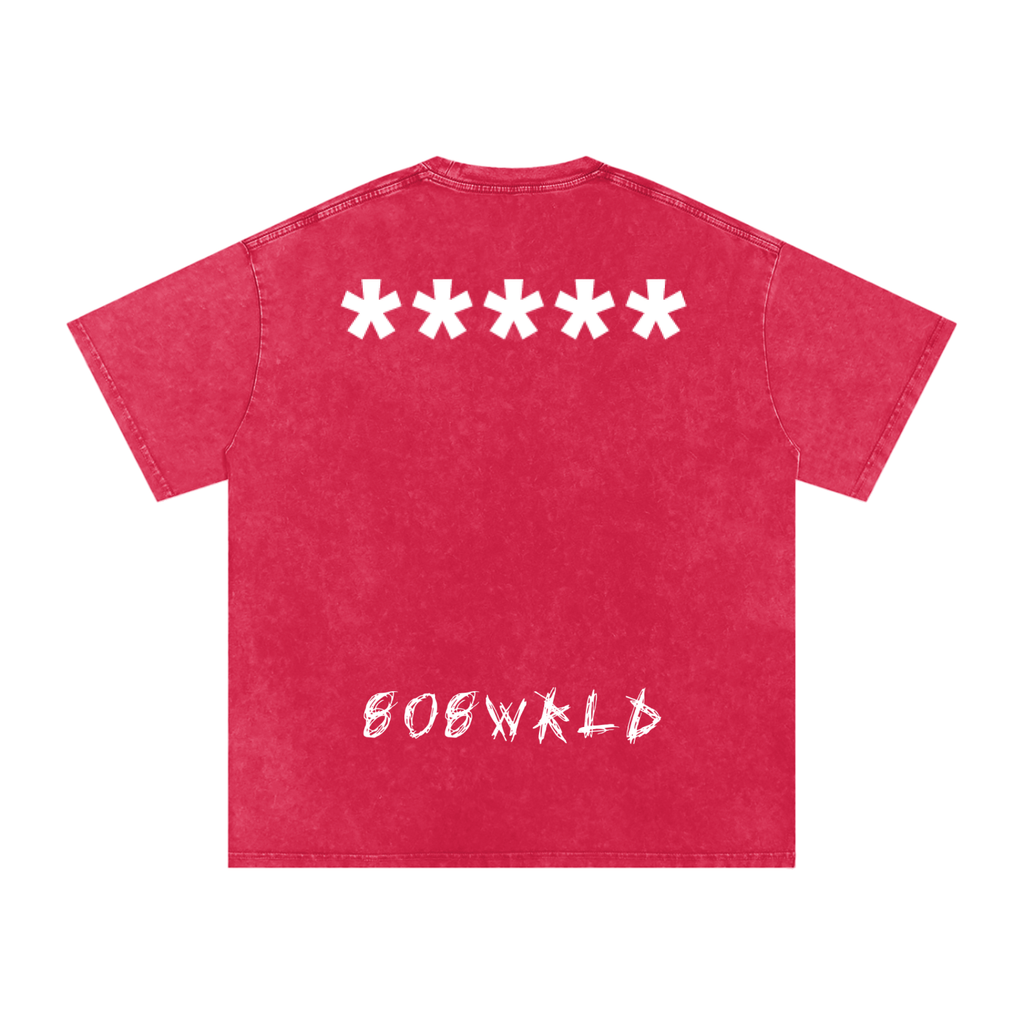 808 Washed Oversized Cotton T-Shirt
