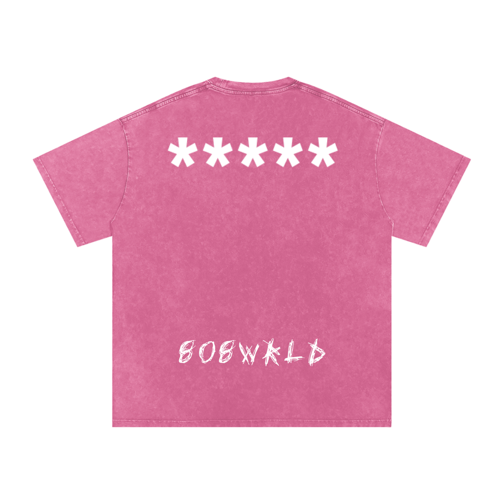808 Washed Oversized Cotton T-Shirt